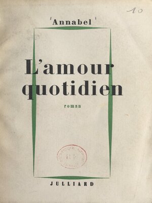 cover image of L'amour quotidien